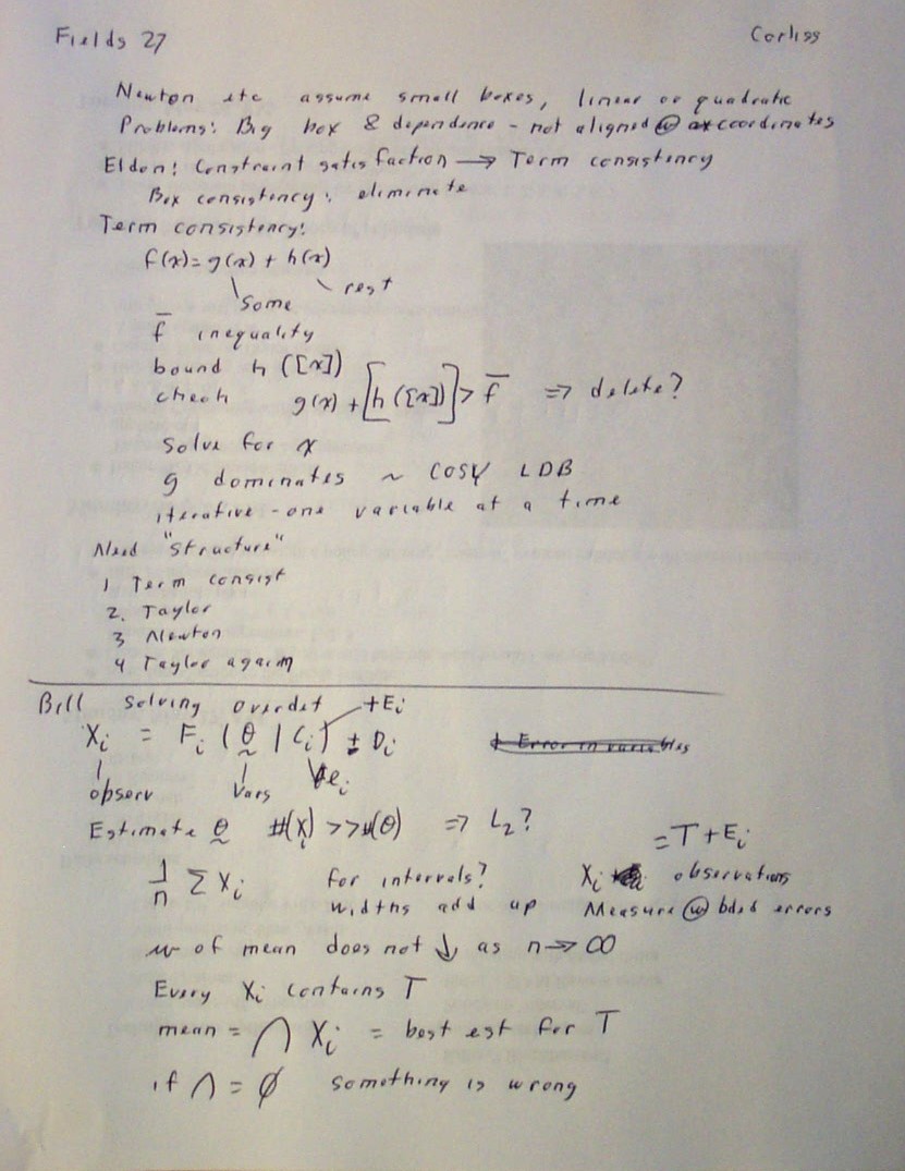 27. Bill: Big boxes, Solving overdetermined systems