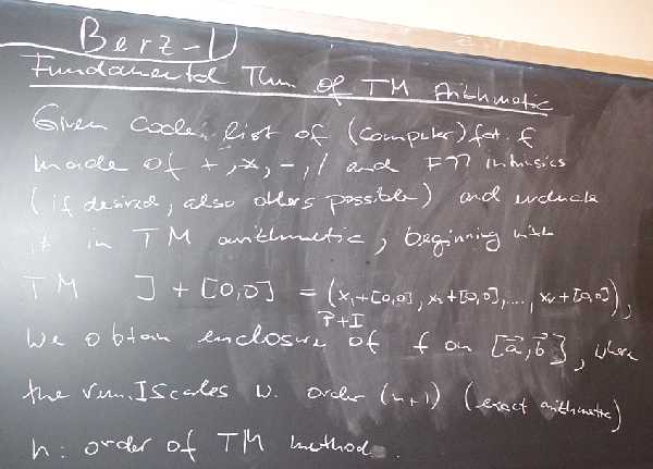 Martin - 1: Taylor model roundoff handling